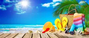 Essential Beach Bag For A Perfect Day Wallpaper