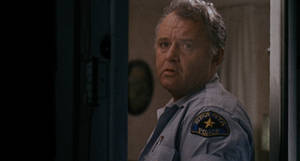 Esteemed American Actor Rod Steiger In Character As Chief Bill Gillespie. Wallpaper