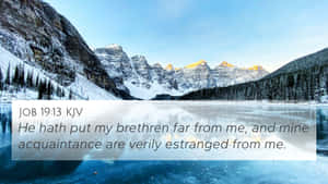 Estranged In Nature Bible Verse Wallpaper