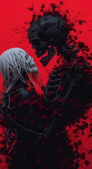 Eternal Embrace Of Shadows Wallpaper