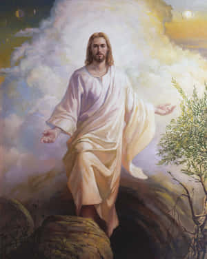 Eternal Triumph: The Glorious Resurrection Of Jesus Christ Wallpaper