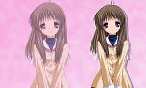 Ethereal And Pure Yukine Miyazawa From Clannad Series Wallpaper