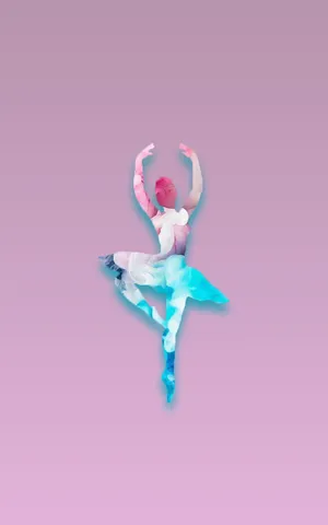 Ethereal_ Ballet_ Dancer_in_ Blue Wallpaper