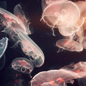 Ethereal_ Jellyfish_ Glow Wallpaper