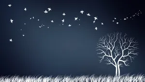 Ethereal Nature's Dream Wallpaper