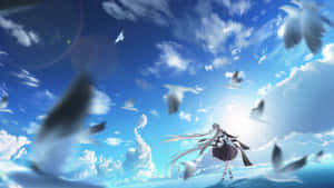 Ethereal Sky Dance Wallpaper