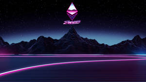 Ethereum 80's Vibe Wallpaper