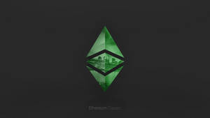 Ethereum Classic Green Icon Wallpaper