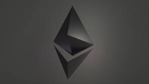 Ethereum Gray Icon Wallpaper