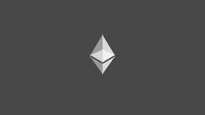 Ethereum Minimalist Grey Wallpaper