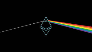 Ethereum Pink Floyd Inspired Wallpaper