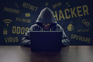 Ethical Or Professional Hacker In A Hoodie Wallpaper