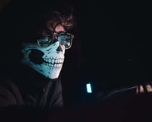 Ethical Or Professional Hacker In A Mask Wallpaper
