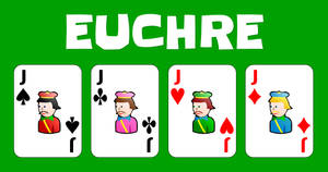 Euchre Game Illustration Wallpaper