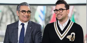 Eugene Levy On The Set Of Schitt's Creek Wallpaper