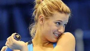 Eugenie Bouchard Radiating Positivity Wallpaper