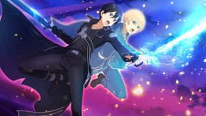 Eugeo From Sword Art Online With His Blue Rose Sword Wallpaper