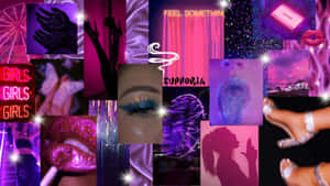 Euphoria Aesthetic Collage Wallpaper