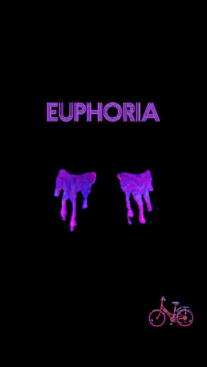 Euphoria Neon Aesthetic Wallpaper Wallpaper