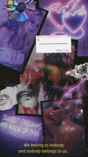 Euphoric Dreams Collage Aesthetic.jpg Wallpaper