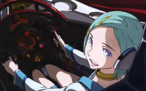 Eureka's Serene Stare In Eureka Seven Wallpaper