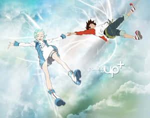 Eureka Seven Anime Sky Fall Wallpaper