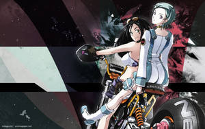 Eureka Seven Talho Motorcycle Wallpaper