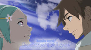 Eureka Striking A Confident Pose In Eureka Seven Anime Series. Wallpaper