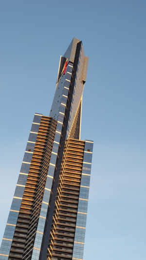 Eureka Tower Skyline Icon Wallpaper