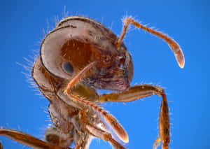 European Fire Ant Close Up Wallpaper