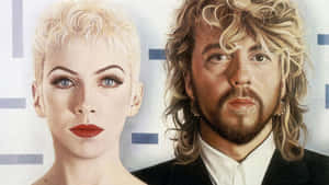 Eurythmics Iconic Duo Wallpaper