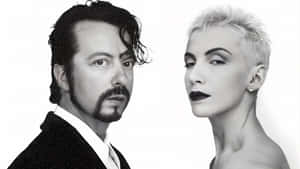 Eurythmics Iconic Duo Wallpaper