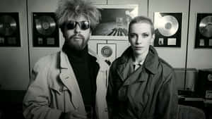 Eurythmics Iconic Duo Wallpaper