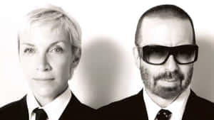 Eurythmics Iconic Duo Wallpaper