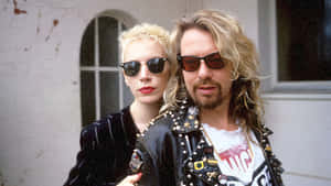 Eurythmics Iconic Duo Wallpaper