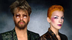 Eurythmics Iconic Duo Wallpaper