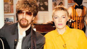 Eurythmics Iconic Duo Wallpaper