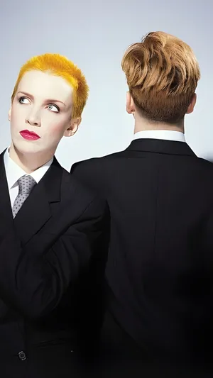 Eurythmics Iconic Duo Wallpaper