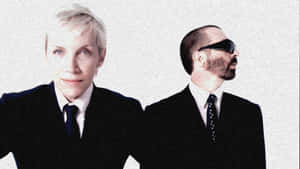 Eurythmics Iconic Duo Wallpaper