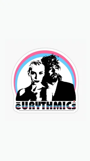 Eurythmics Iconic Duo Wallpaper