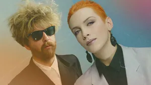 Eurythmics Style Duo Wallpaper