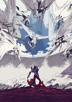 Eva 01 1135 X 1600 Wallpaper Wallpaper