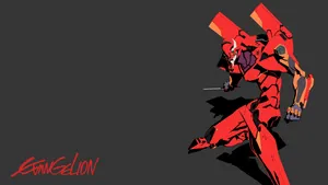 Eva-02 In Action Wallpaper