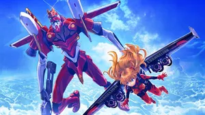 Eva-02 Ready For Battle Wallpaper