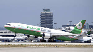 Eva Air Runway Wallpaper