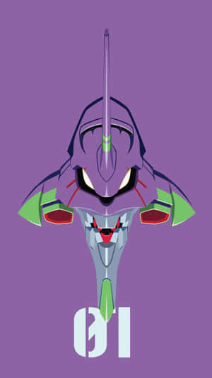 Eva Unit 01 Standing Tall Wallpaper