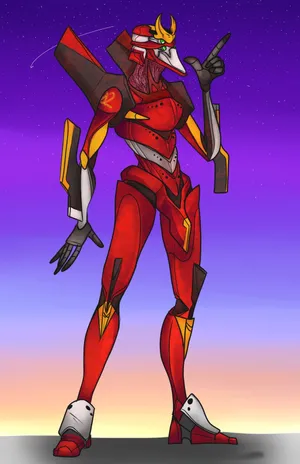 Eva Unit-02 In Action Wallpaper