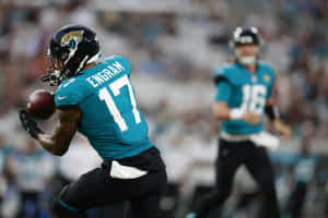 Evan Engram Jaguars Game Action Wallpaper