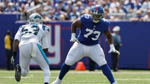 Evan Neal Offensive Lineman Wallpaper