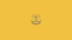 Everton F.c Mustard Background Wallpaper
